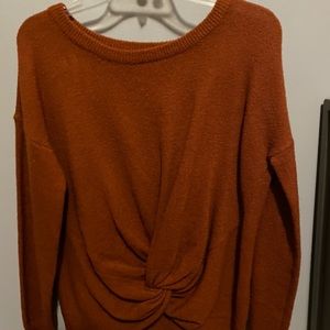 Umgee rusted orange sweater size M- L!!